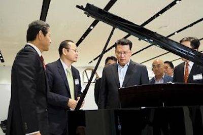 回顾发展历史，畅想科技未来|中国浙江省代表团视察果博企业博物馆
