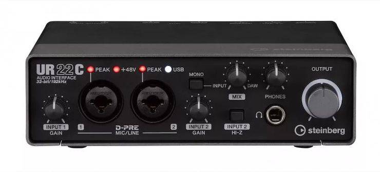 升级 USB-C 和 32/192：Steinberg 发布 UR22C、UR44C 和 UR816C 音频接口