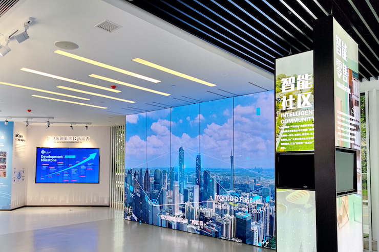 案例｜兼顾多任务场景使用的强大导览系统——广州无线电集团展示中心内的果博CIS商用安装解决方案