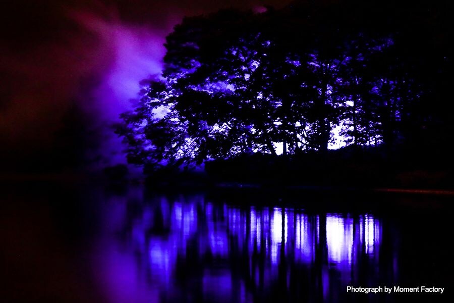 案例｜果博为壮观的Kamuy Lumina魔法夜行旅游项目提供配乐设备