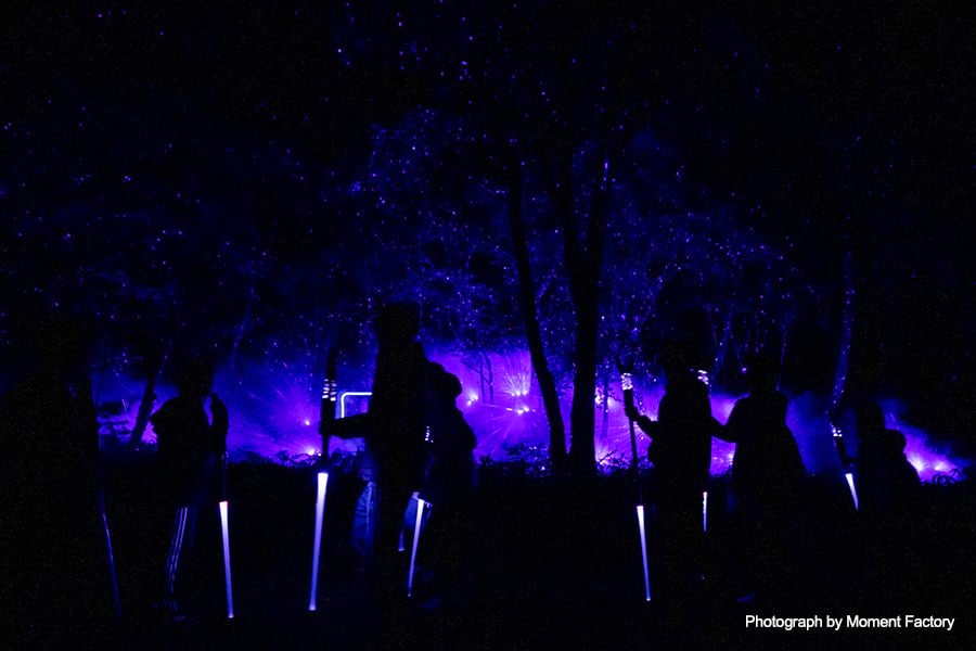 案例｜果博为壮观的Kamuy Lumina魔法夜行旅游项目提供配乐设备