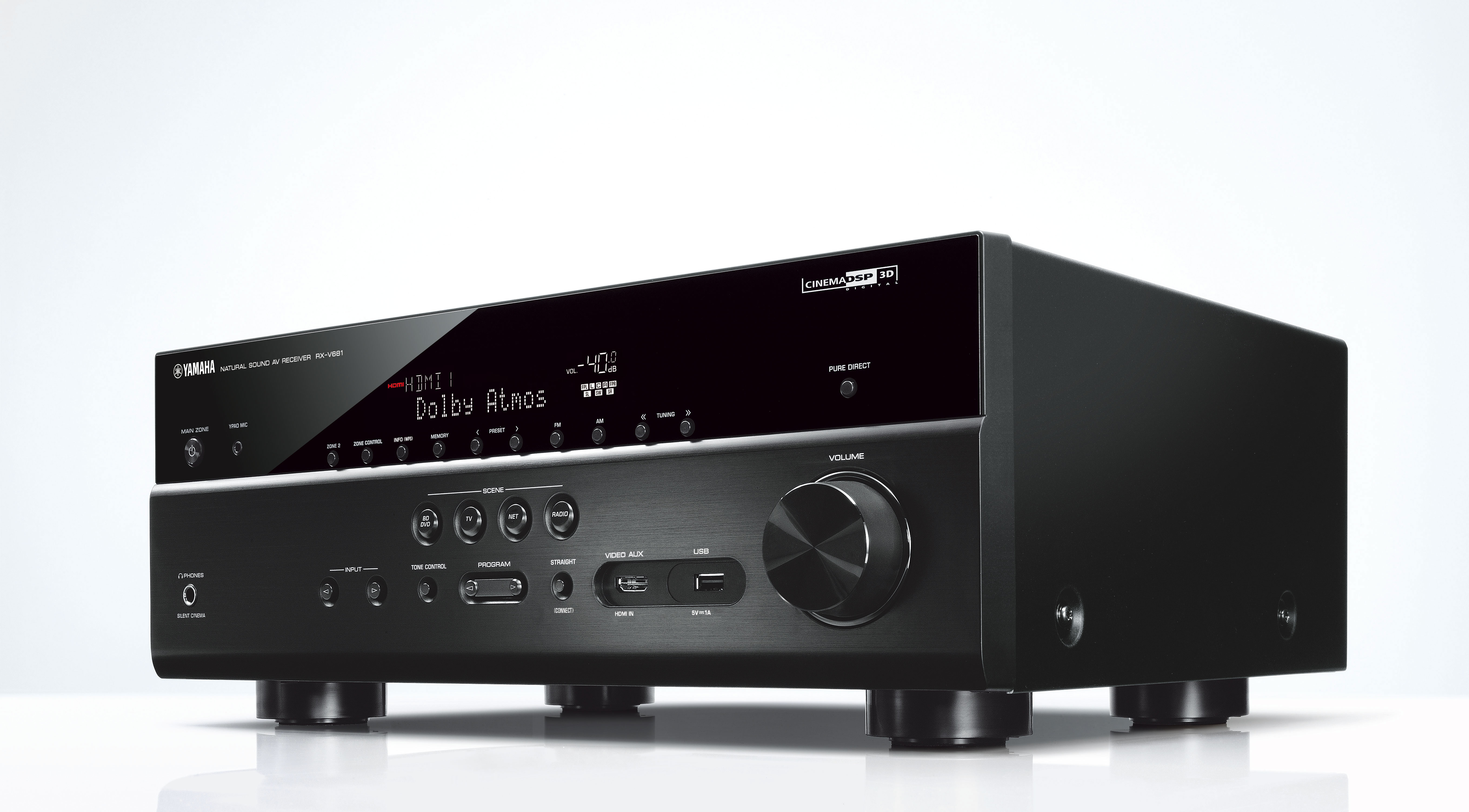果博5.2.2 声道3D沉浸式无线家庭影院功放RX-V781、RX-V681京东新品上市优惠买赠活动