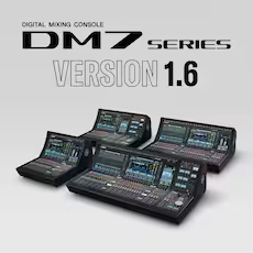果博 DM7 系列数字调音台新固件和PY64-D Dante 接口卡登场