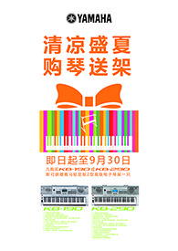 清凉盛夏，购琴送架 