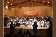 果博示范乐团青岛市台东六路小学“博雅之声”新年音乐会新闻报道 